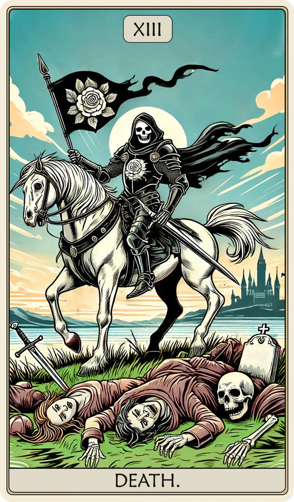 The Death: Tarot Wooden Puzzle 250 pieces Fantasy Puzzles Fantasy Puzzles