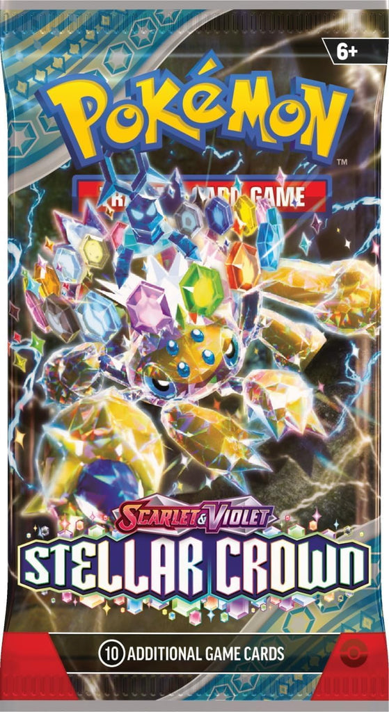Pokemon Scarlet & Violet: Stellar Crown Booster Pack (10 Cards) (ENG) Pokémon
