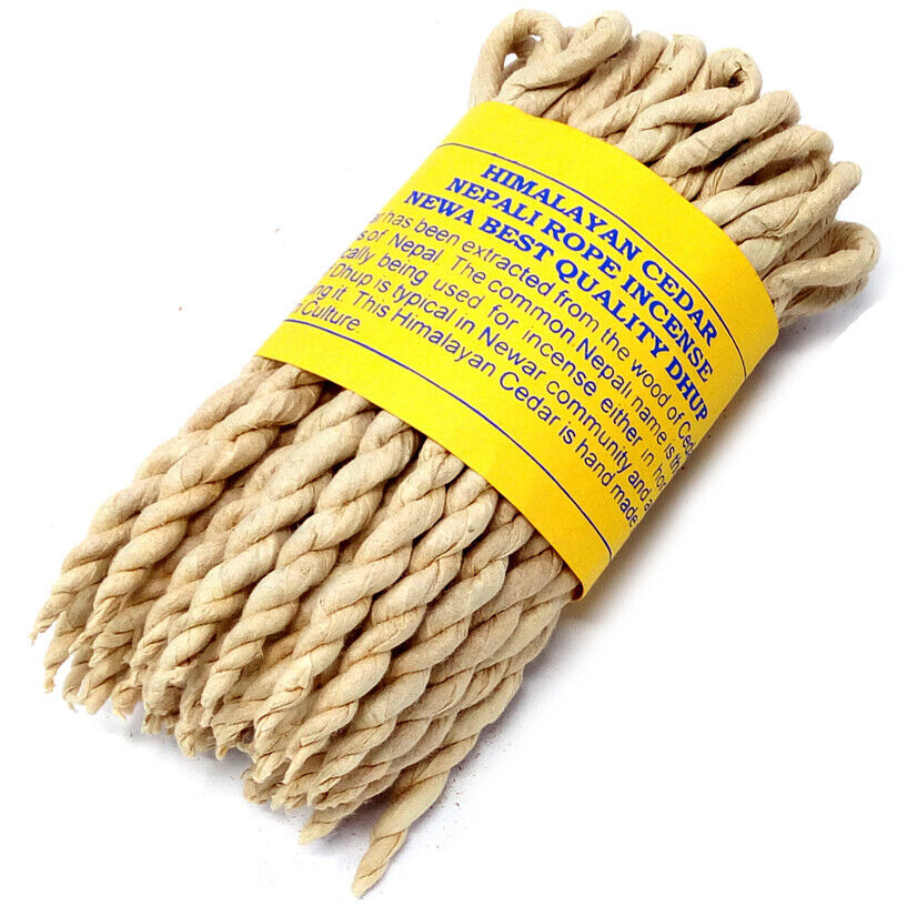 Pure Herbs Cedar Rope Incense Nepali Rope Nepali Rope