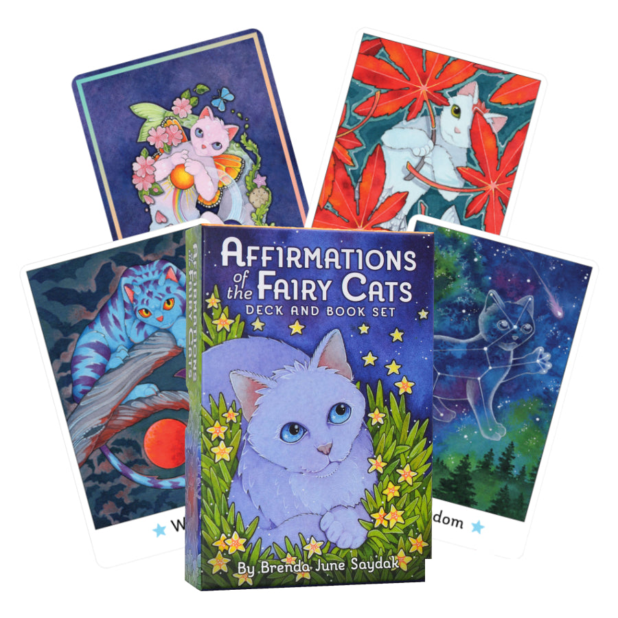 Affirmations of the Fairy Cats Cards US Games Systems US Games Systems