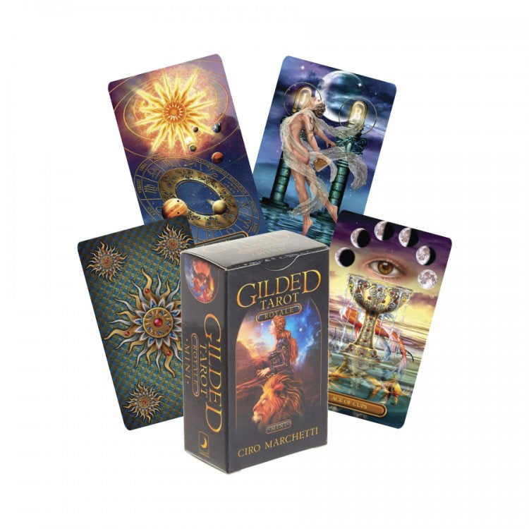 Gilded Tarot Royale Mini cards Llewellyn Llewellyn