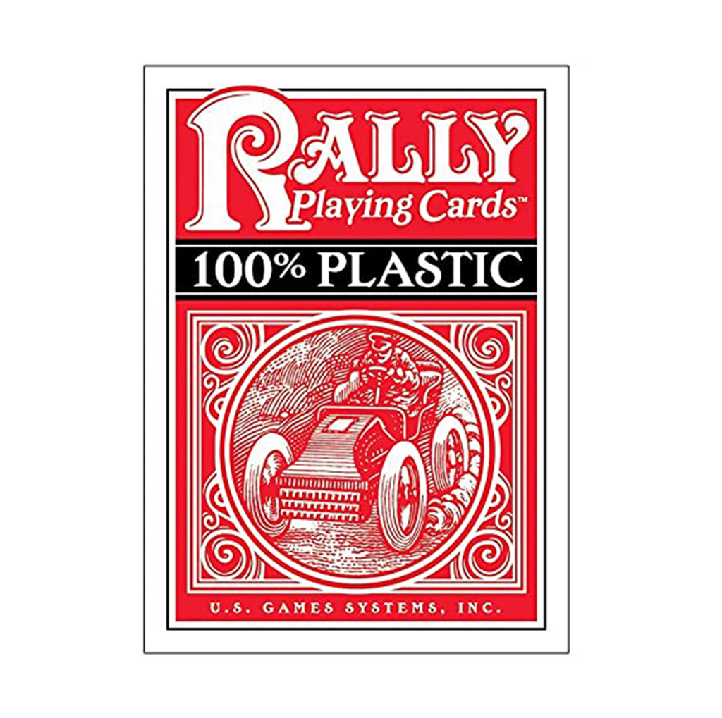 Rally Playing Cards Red US Games Systems US Games Systems