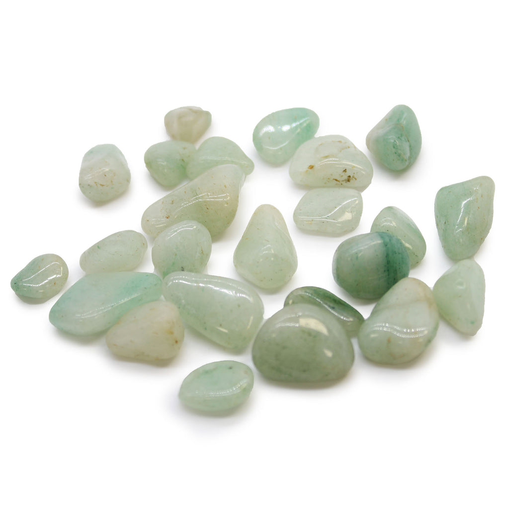 Small African Tumble Stones (24x) - Aventurine Ancient Wisdom Ancient Wisdom