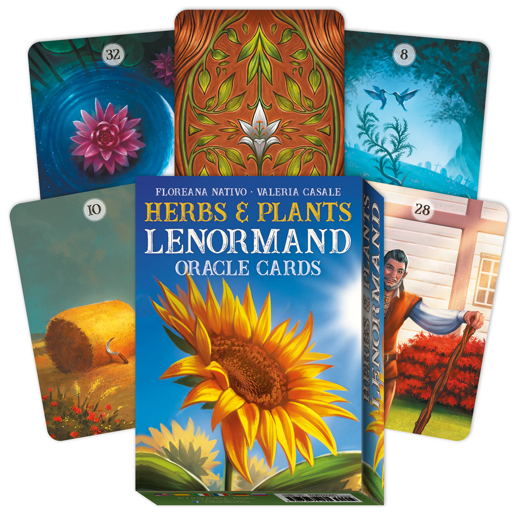 Herbs And Plants Lenormand oracle cards Lo Scarabeo Lo Scarabeo