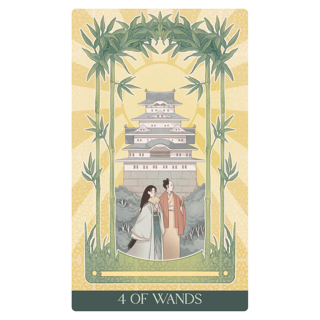 Japanese Art Nouveau Tarot (Premium) Cards Deck Lo Scarabeo