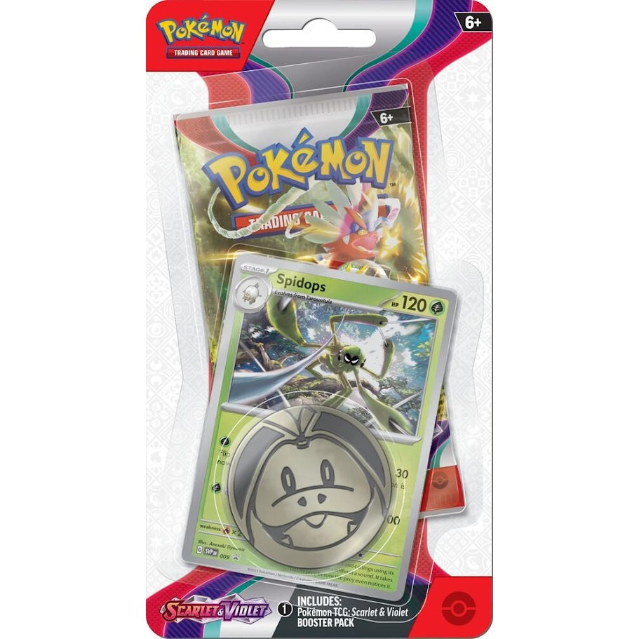 spidops pokemon card Pokémon Scarlet & Violet SV01 Checklane Blister Spidops ENG – CardsHouse