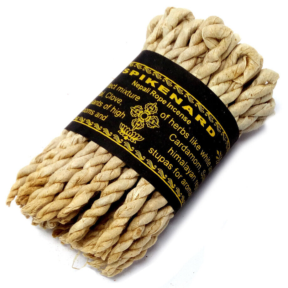 Pure Herbs Spikenard Rope Incense Nepali Rope Nepali Rope