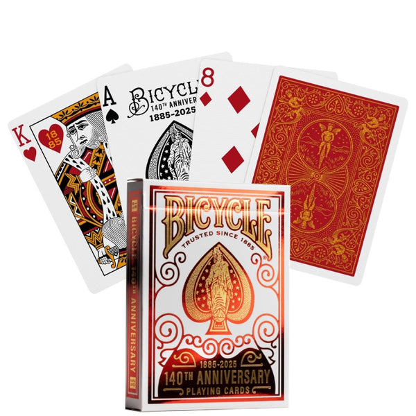Bicycle 140th Anniversary Playing Cards – CardsHouse
