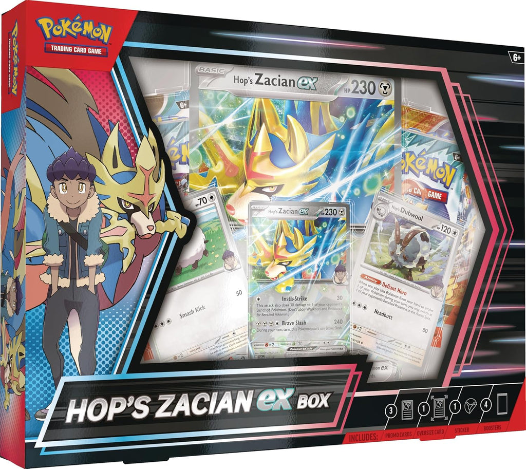Pokemon Scarlet & Violet: Hop's Zacian EX Box (ENG) Pokémon