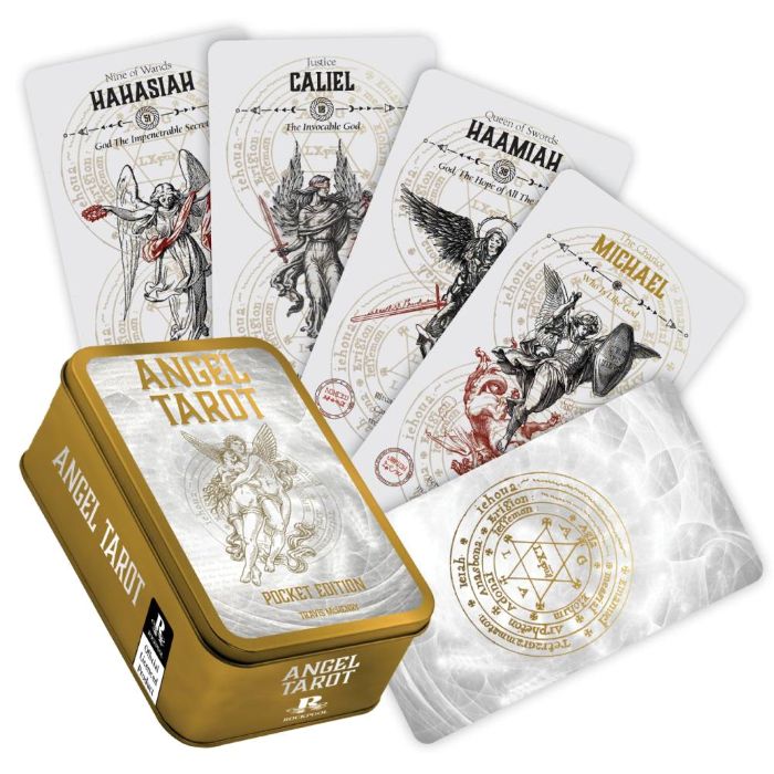 Minor Defect Angel Tarot Pocket Edition Tin Cards Rockpool Rockpool