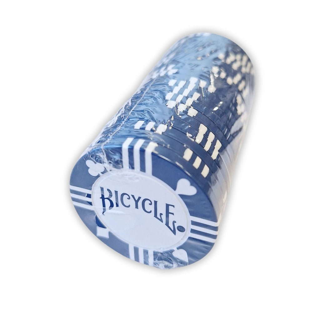 Poker Chips 20 pcs. (Blue) Bicycle Bicycle