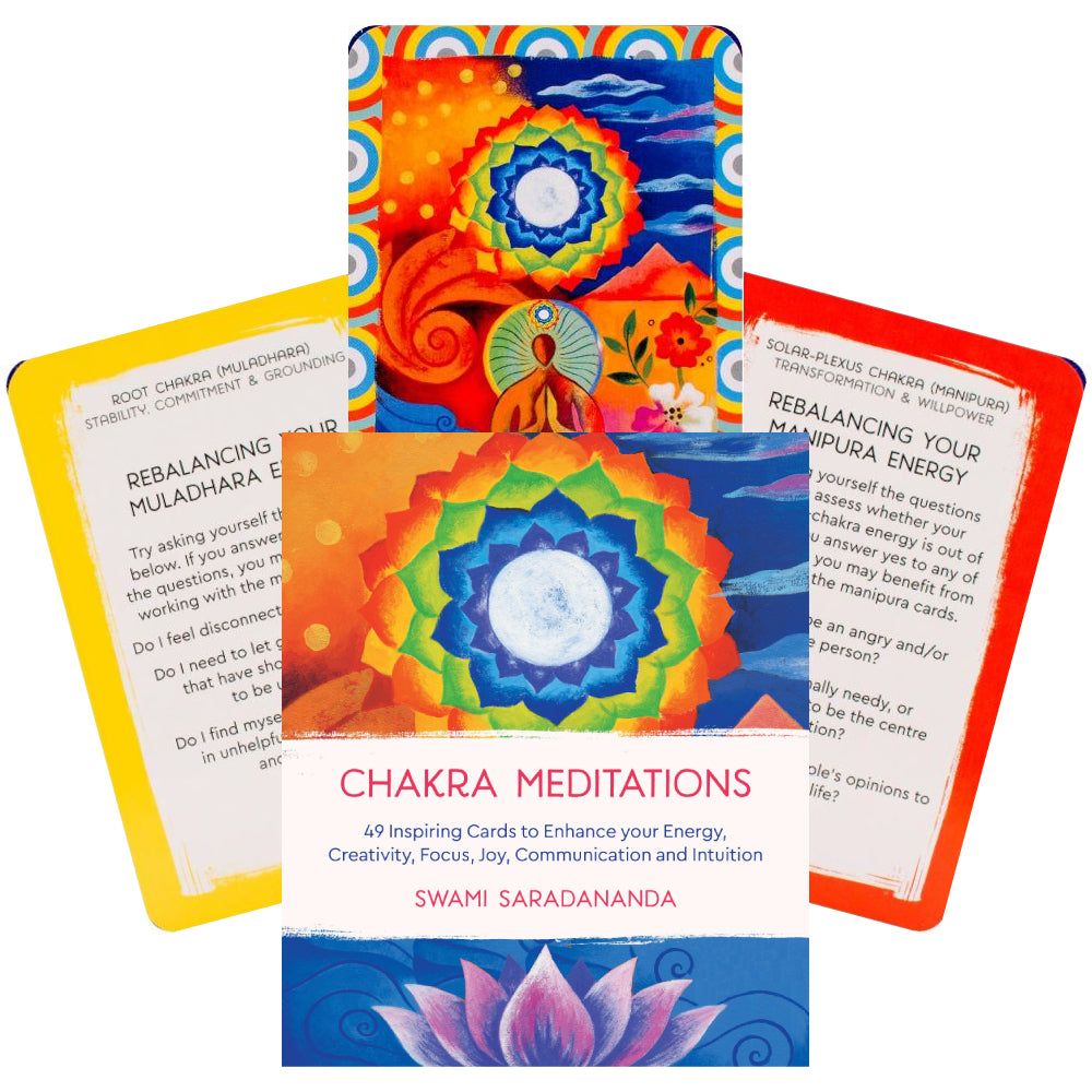 Chakra Meditations cards deck Watkins Publishing Watkins Publishing