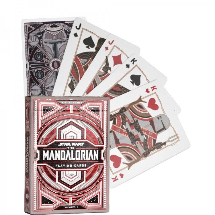 Mandalorian Stars Wars Theory11 playing cards Theory 11