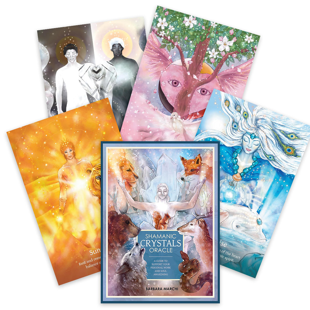 Shamanic Crystals Oracle cards Blue Angel Blue Angel