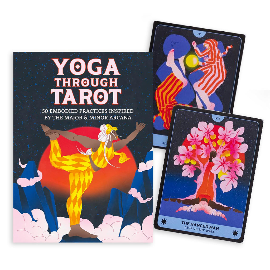 Yoga Through Tarot cards Leaping Hare Press Leaping Hare Press
