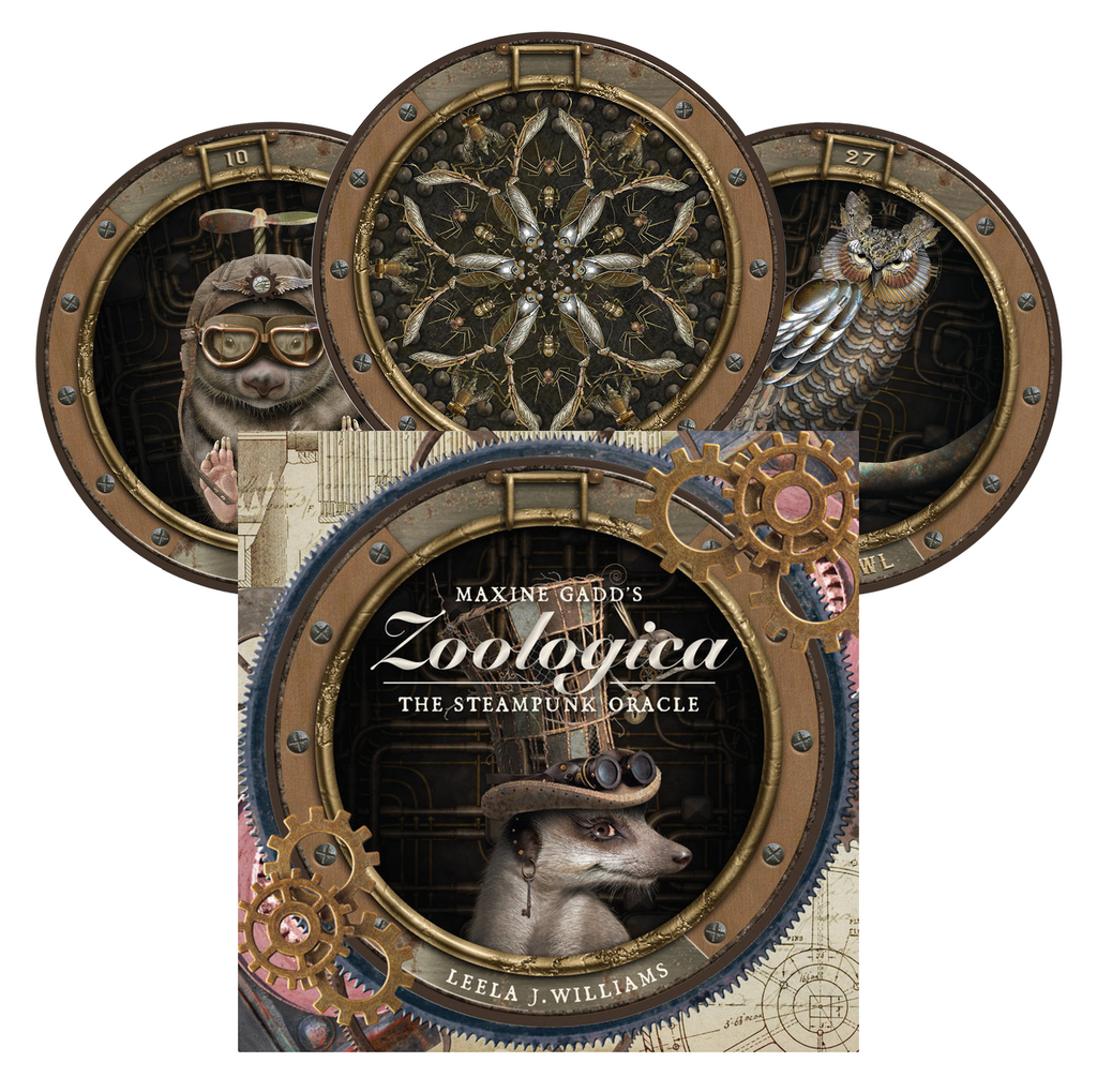Maxine Gadd’s Zoologica: The Steampunk Oracle cards Blue Angel Blue Angel