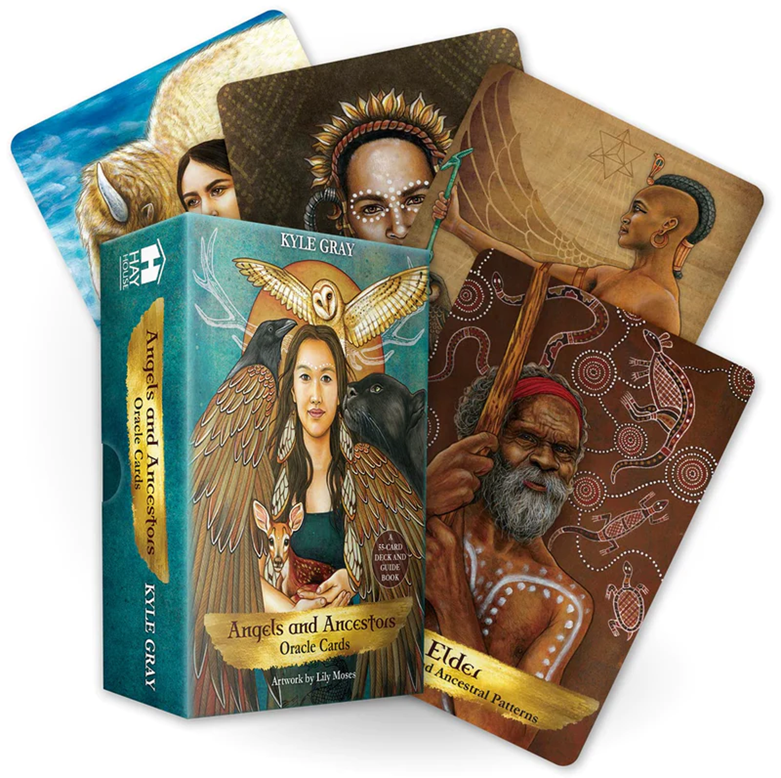 Angels and Ancestors Oracle cards Hay House – CardsHouse