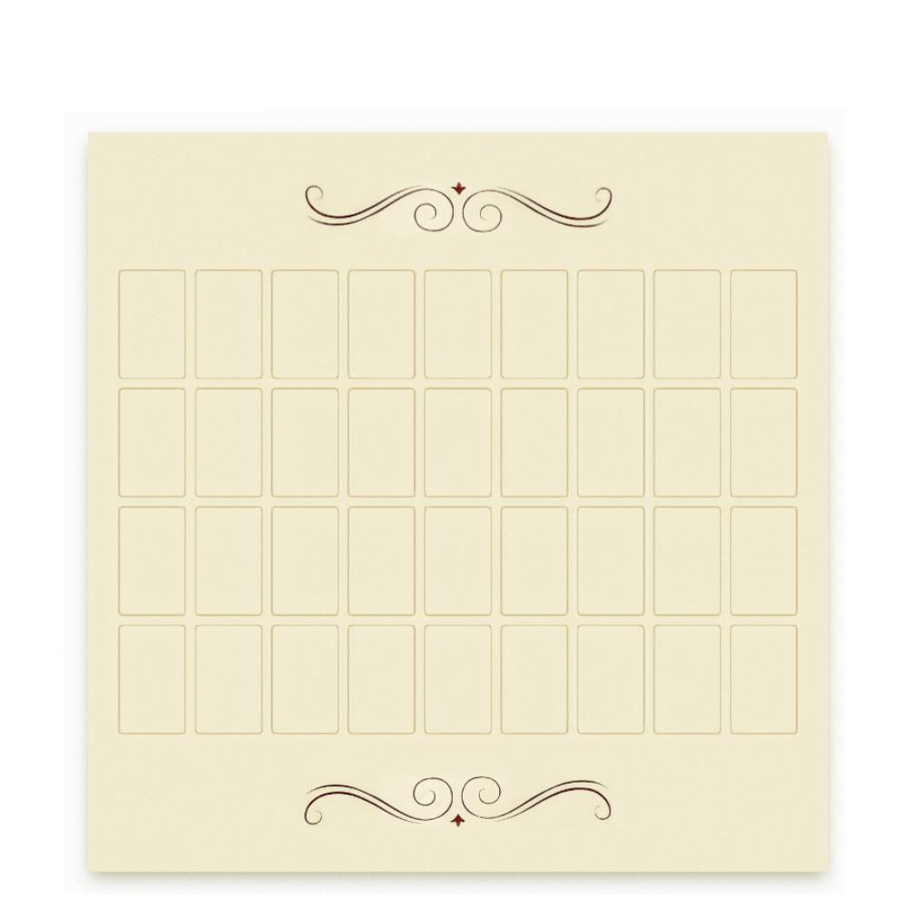 Grand Tableau Lenormand Tarot Cloth Lo Scarabeo Lo Scarabeo