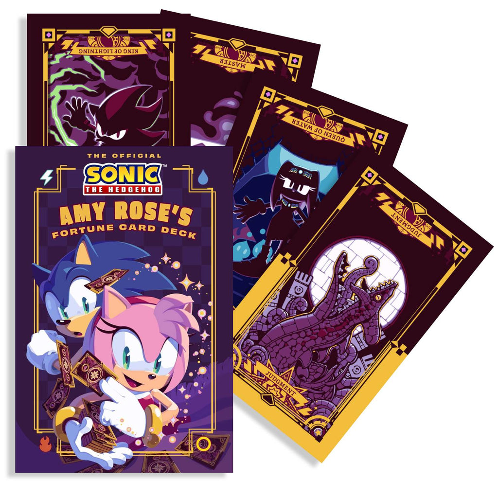 Sonic The Hedgehog Amy Rose's Fortune Deck & Guidebook Insight Editions Insight Editions