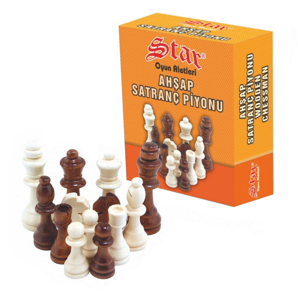 Wooden Chessmen No.3 Star Star