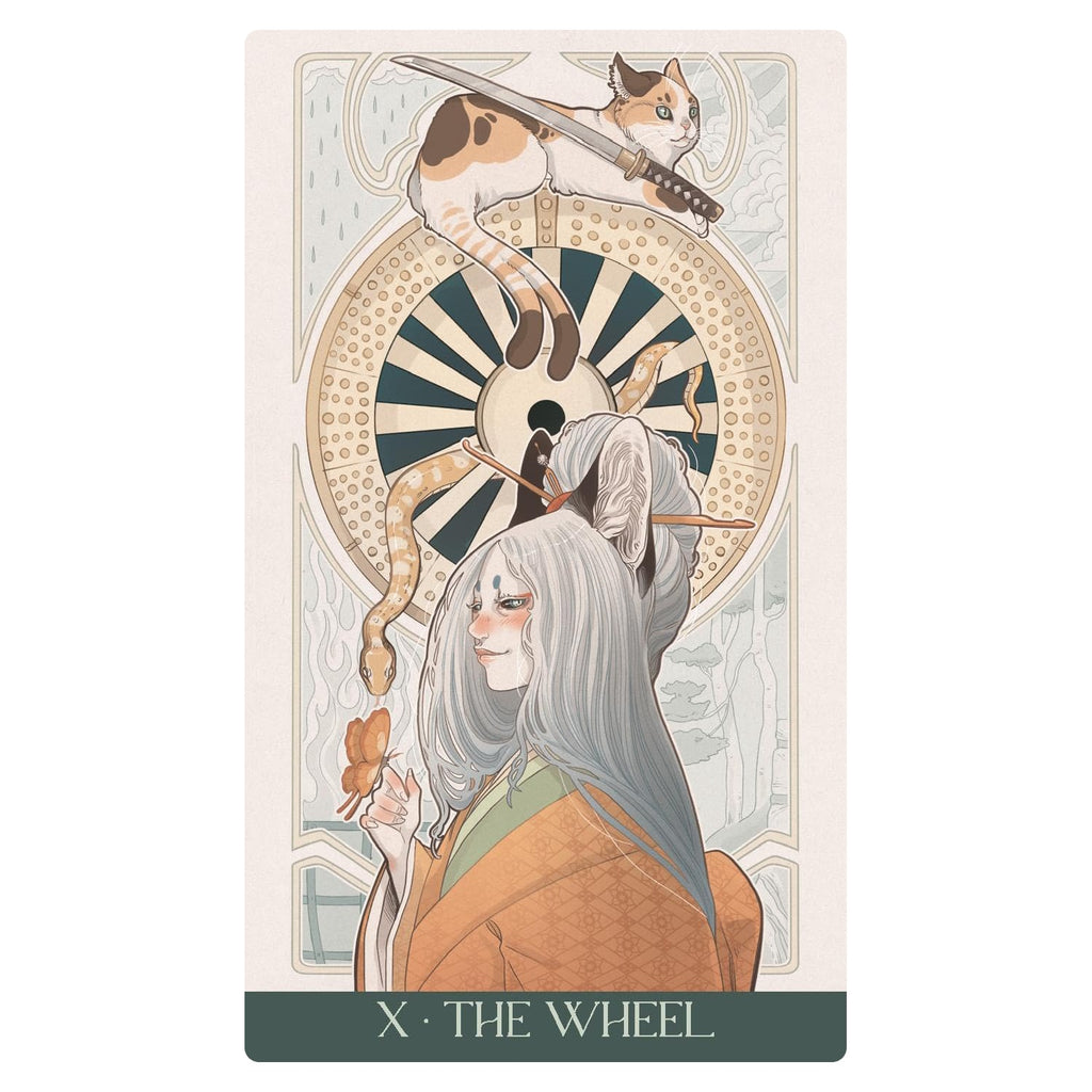 Japanese Art Nouveau Tarot (Premium) Cards Deck Lo Scarabeo