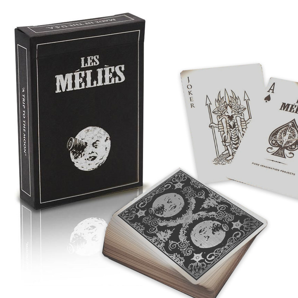 Les Melies Silver- Limited Edition Playing Cards Difatta Difatta