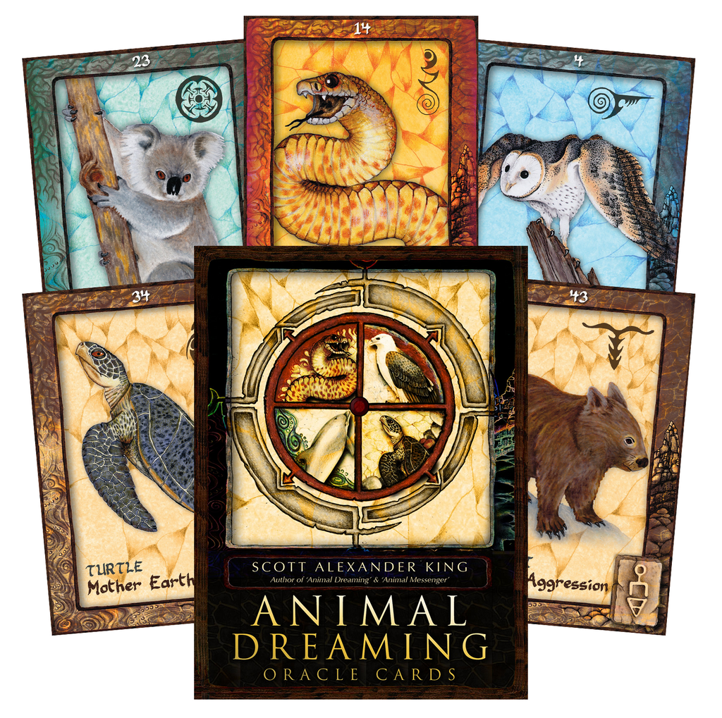 Animal Dreaming Oracle cards Blue Angel Blue Angel
