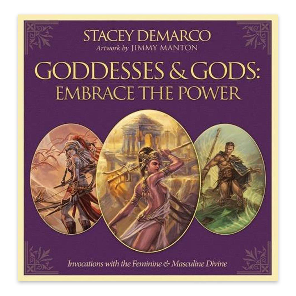 Goddesses & Gods, Embrace The Power: Invocations with the Feminine & Masculine Divine Book Blue Angel Blue Angel