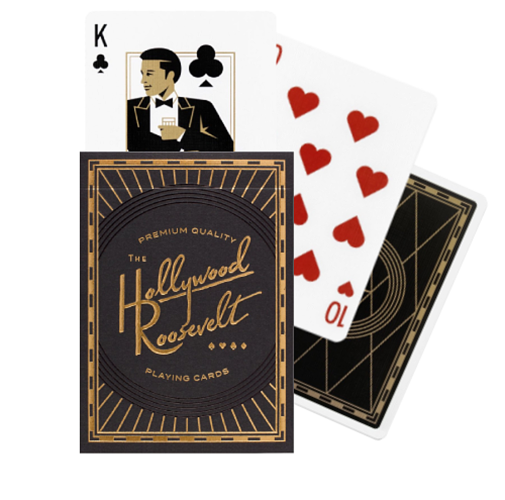 Hollywood Roosevelt Playing Cards Theory11 Theory 11