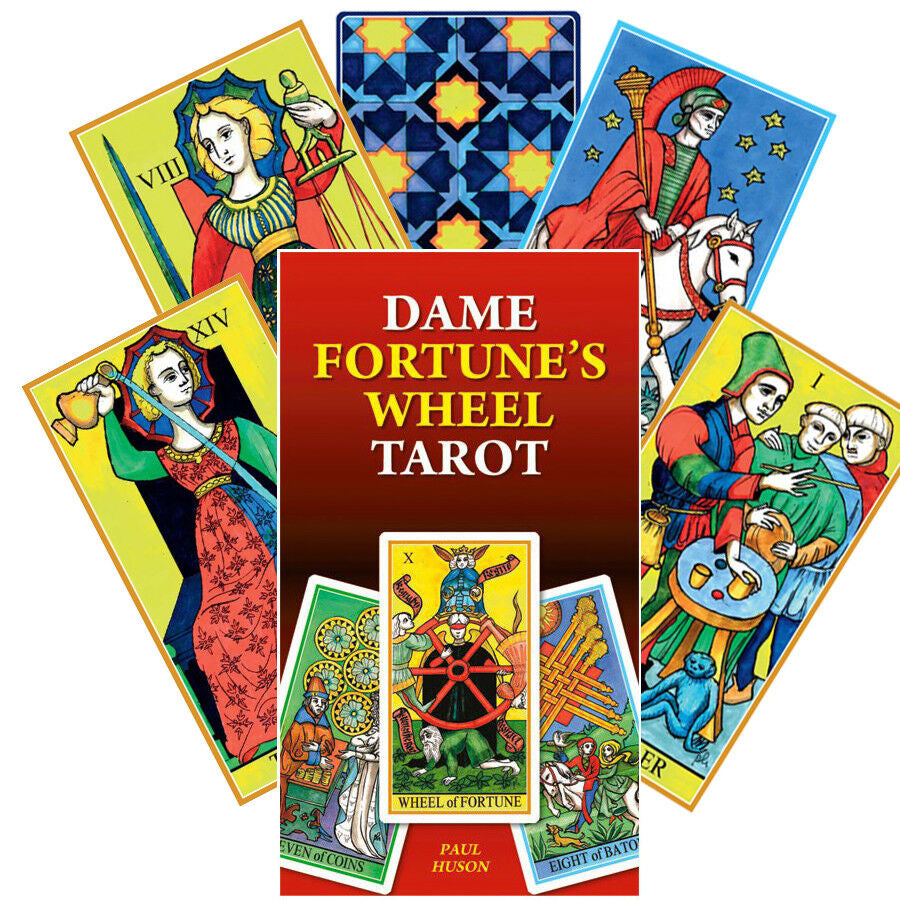 Dame Fortunes Wheel Tarot Cards Lo Scarabeo Lo Scarabeo