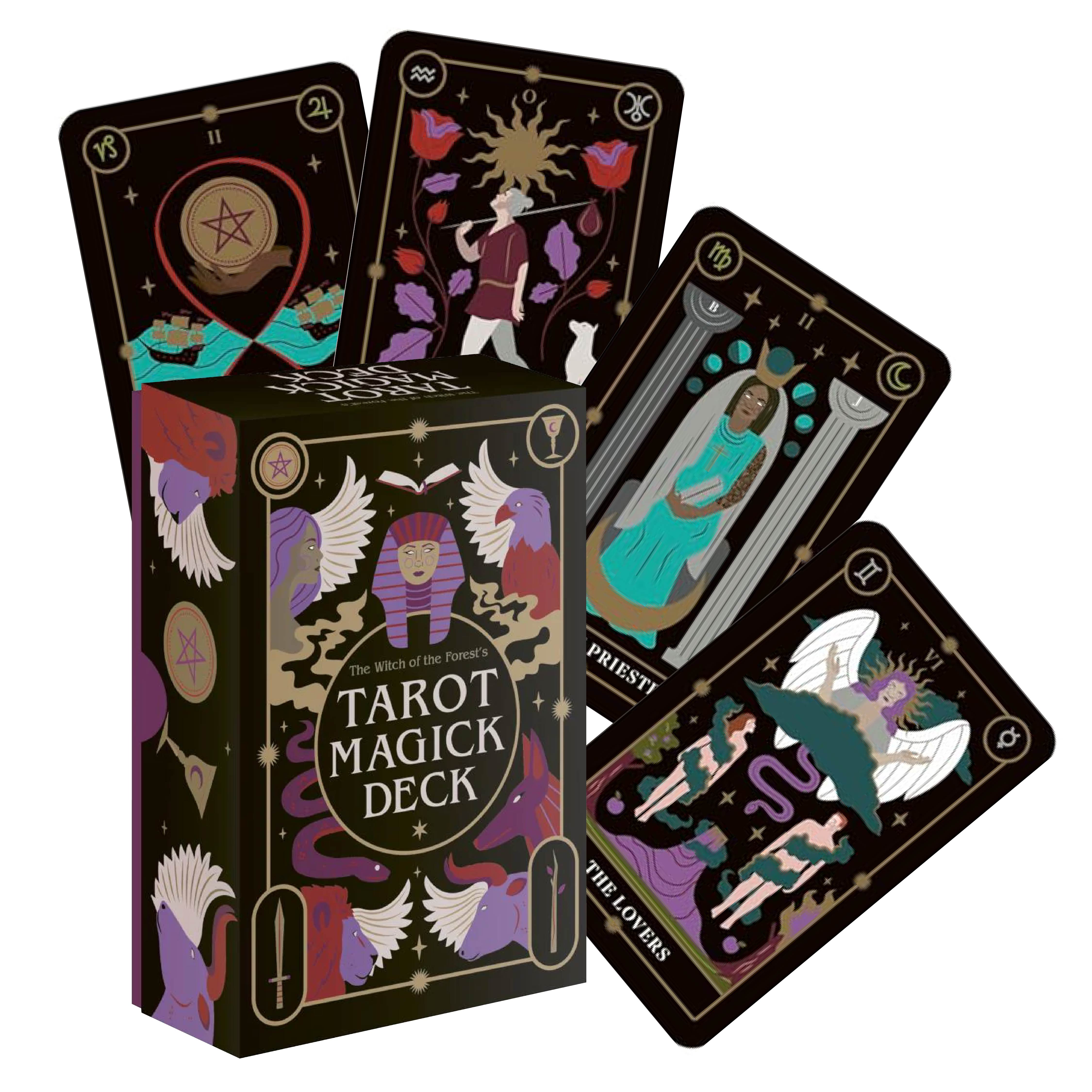Witch of the Forest's Tarot cards Leaping Hare Press – CardsHouse