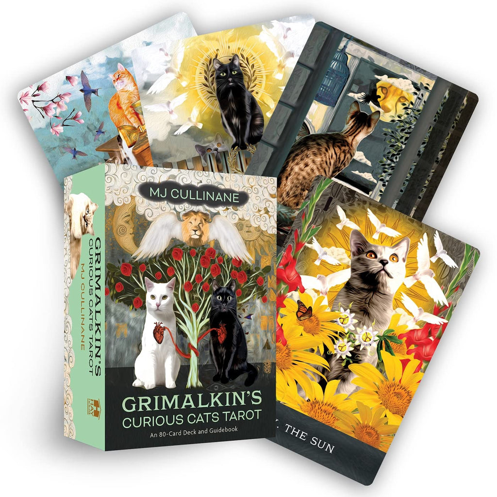 Grimalkins Curious Cats Tarot cards Hay House Hay House