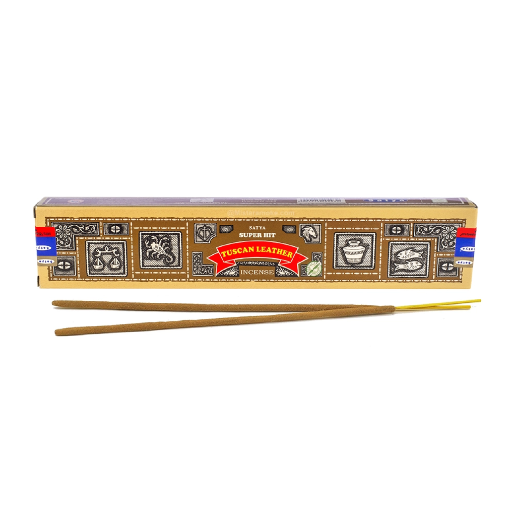 Satya Super Hit - Tuscan Leather Incense Satya