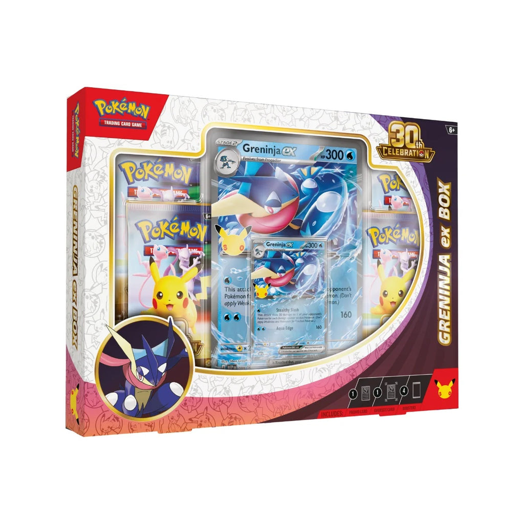 Pokémon TCG: 30th Celebration Greninja ex Box (ENG) Pokémon