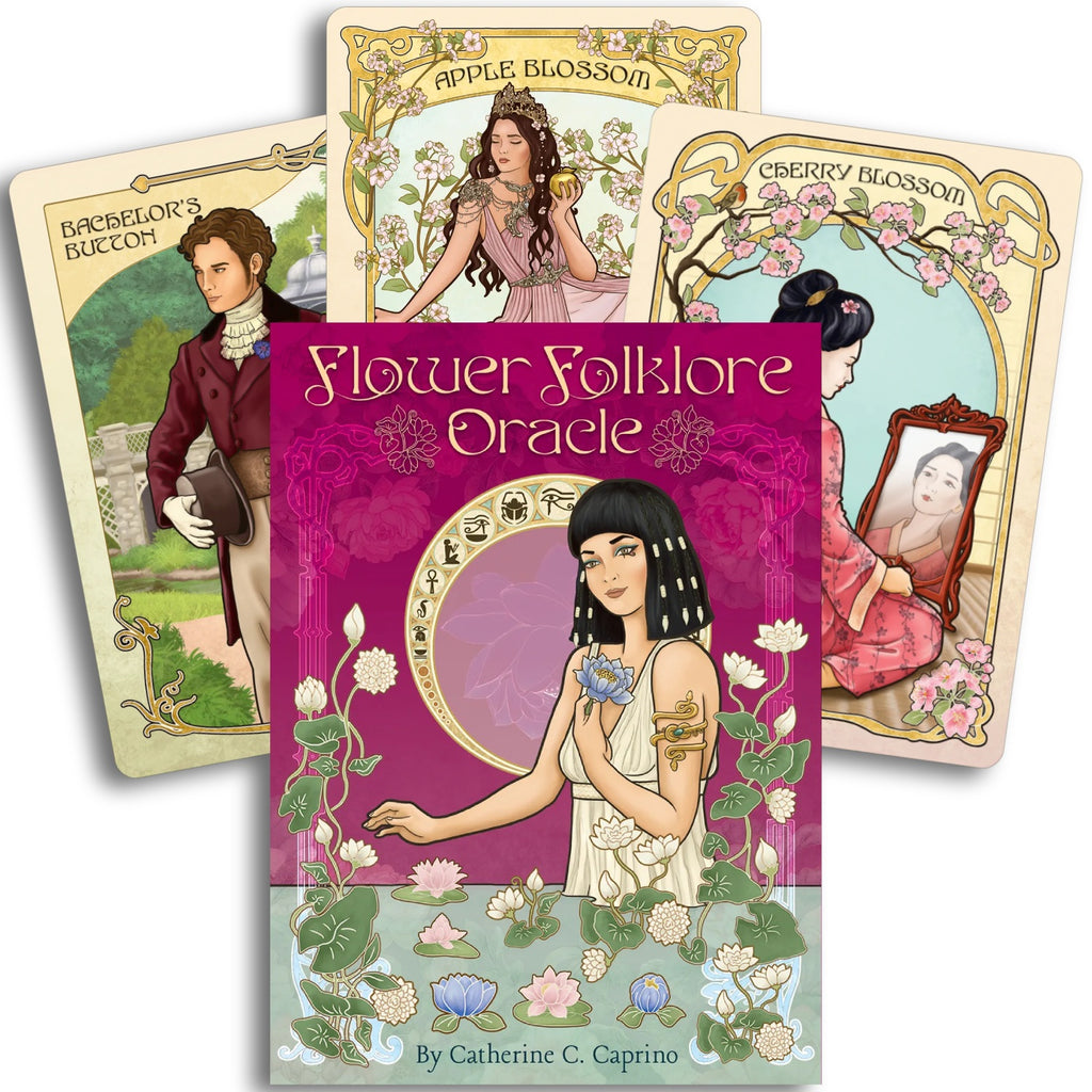 Flower Folklore Oracle Cards Deck US Games Systems US Games Systems