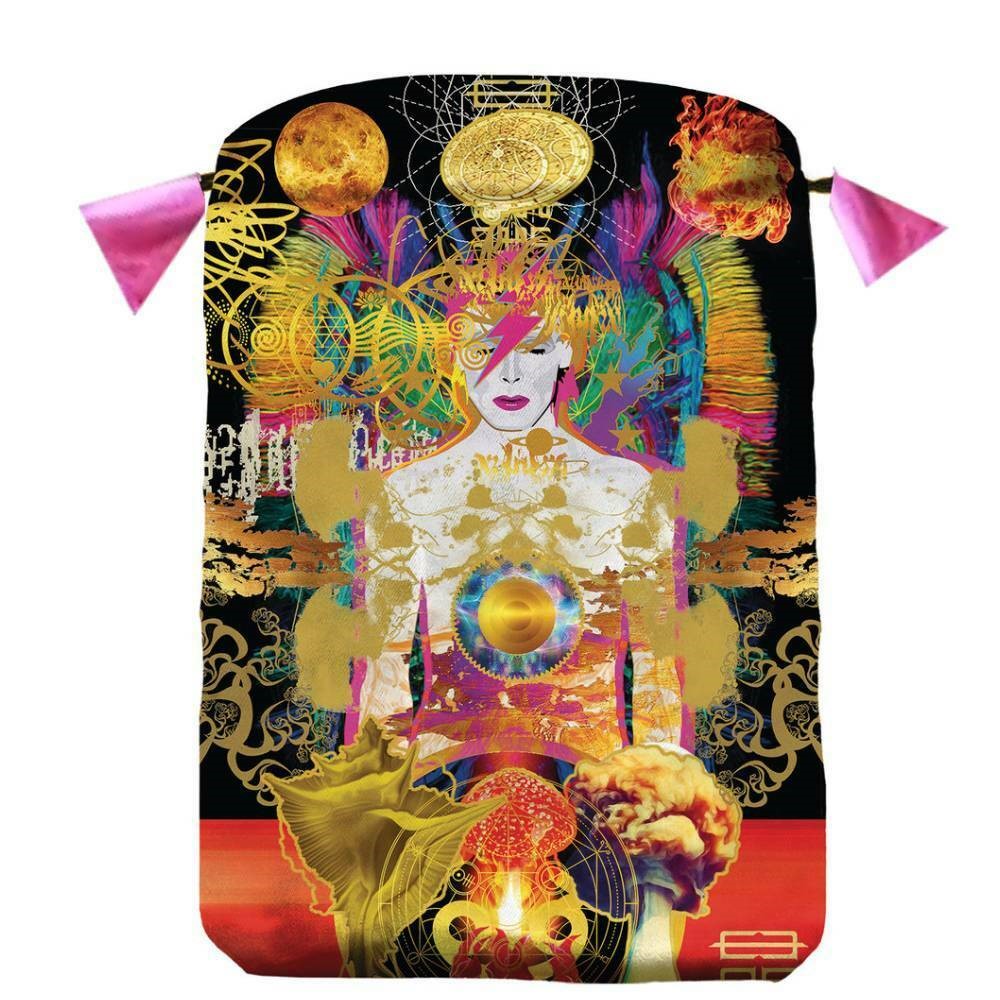 Starman Satin Bag for tarot Cards Lo Scarabeo Lo Scarabeo