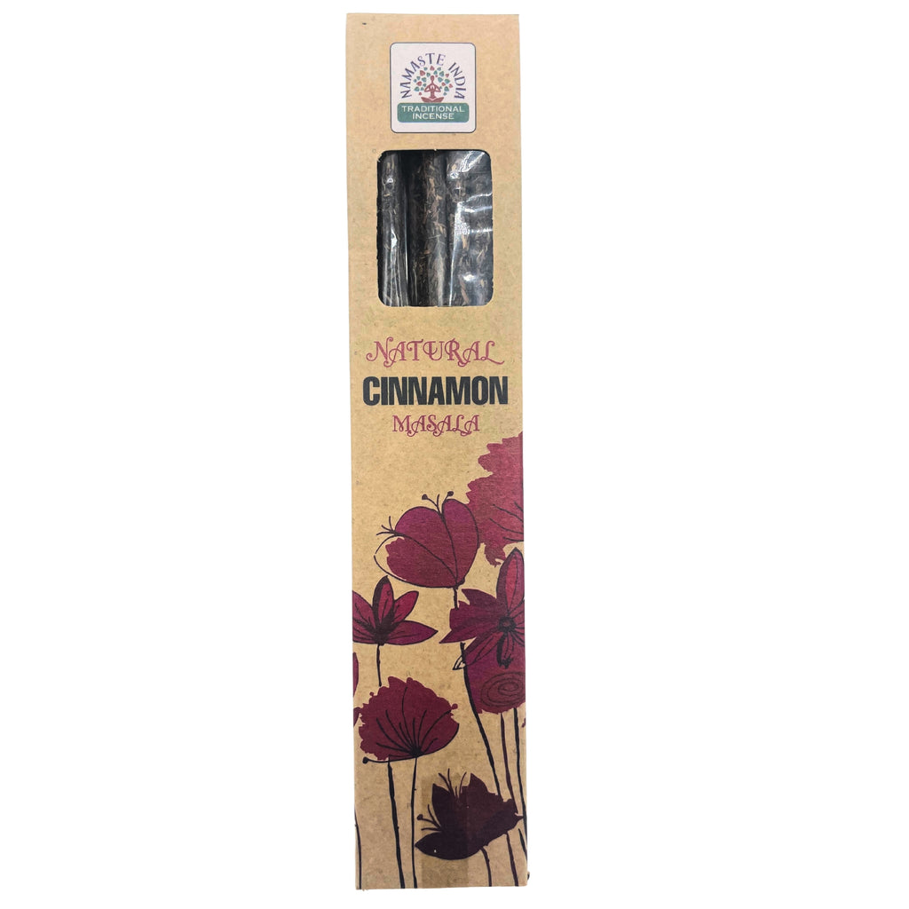 Natural Botanical Masala Incense - Cinnamon Namaste India Namaste Inida