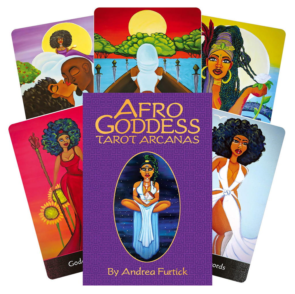 Afro Goddess Tarot Arcanas Cards US Games Systems US Games Systems