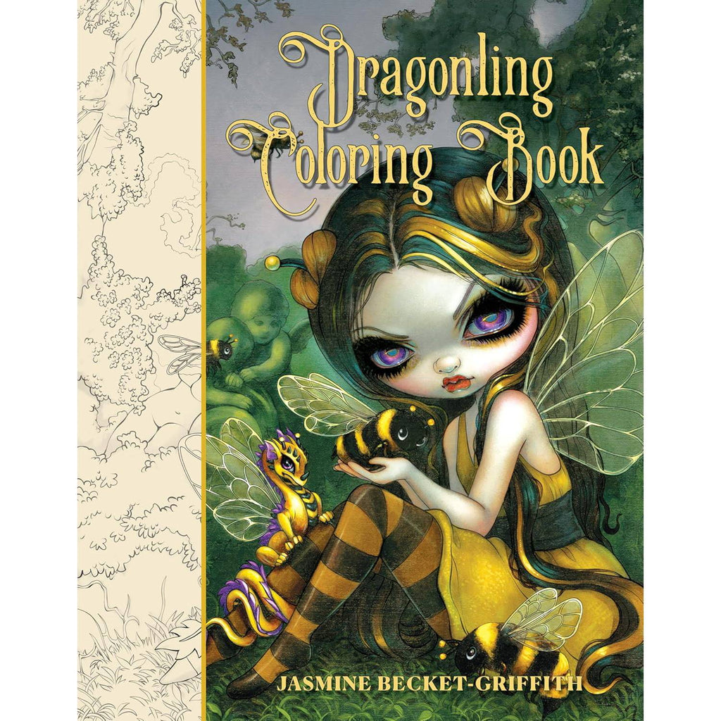 Dragonling Coloring Book Blue Angel Blue Angel