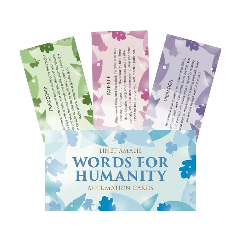 Words for Humanity Affirmation cards Animal Dreaming Animal Dreaming