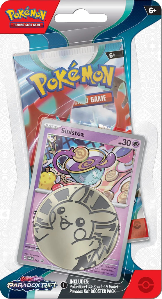Pokémon Scarlet & Violet: Paradox Rift Checklane Blister Sinistea (ENG) Pokémon