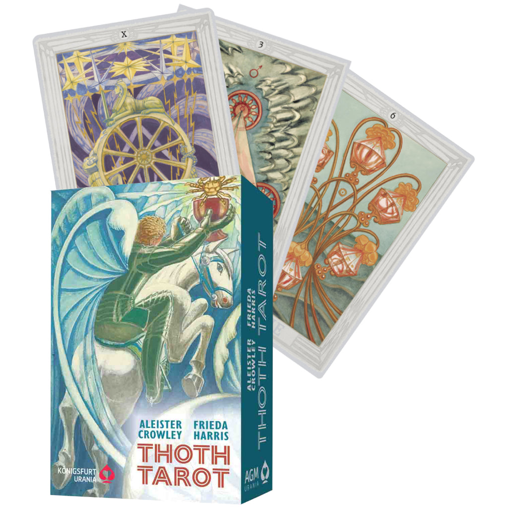 (Minor Defect) Thoth Tarot Aleister Crowley cards De Luxe AGM AGM