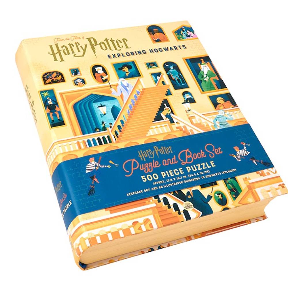 Exploring Hogwarts Puzzle and Book Set Insight Editions Insight Editions