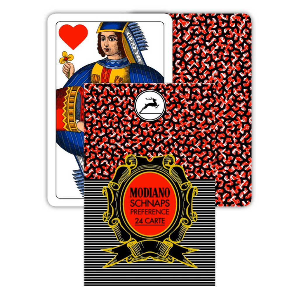 Modiano Schnaps Preference Playing Cards Modiano