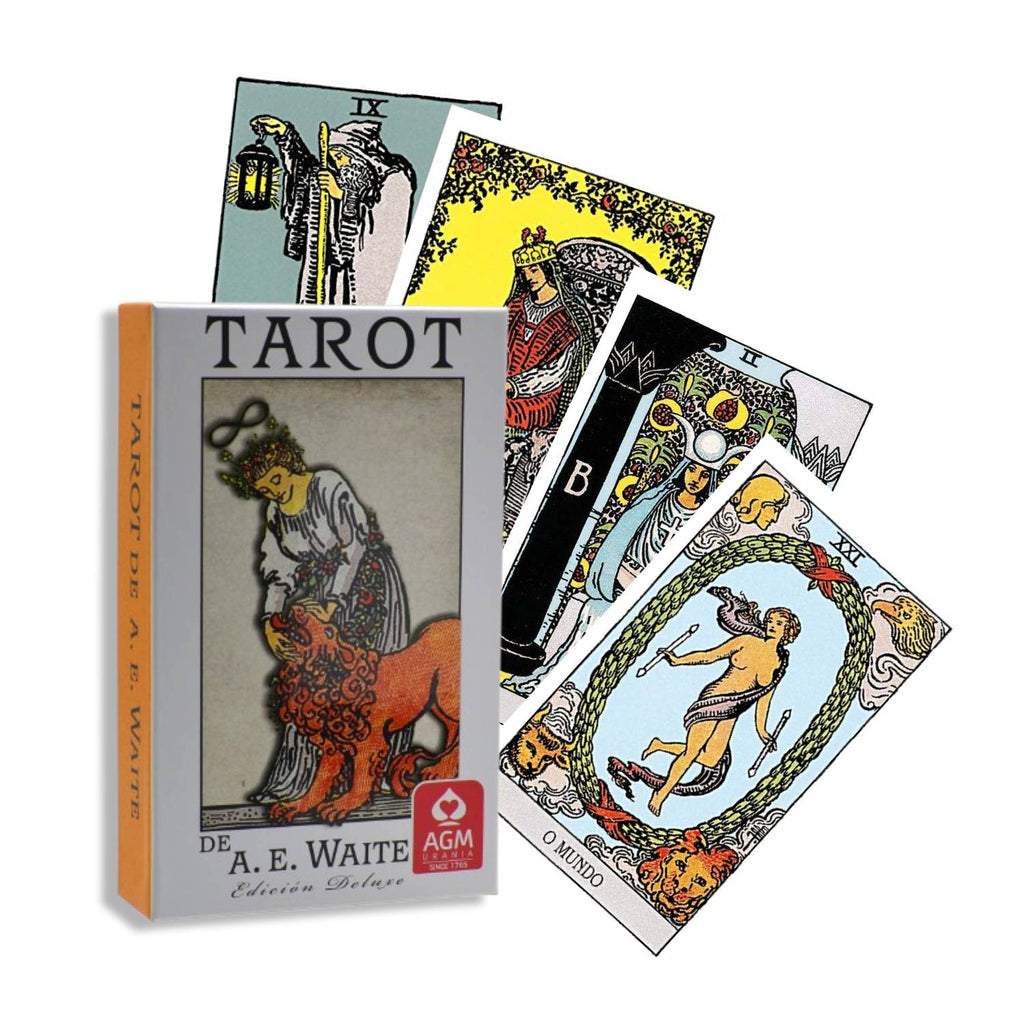 Tarot de A.E. Waite Cards Premium standard Portugues Edition AGM AGM