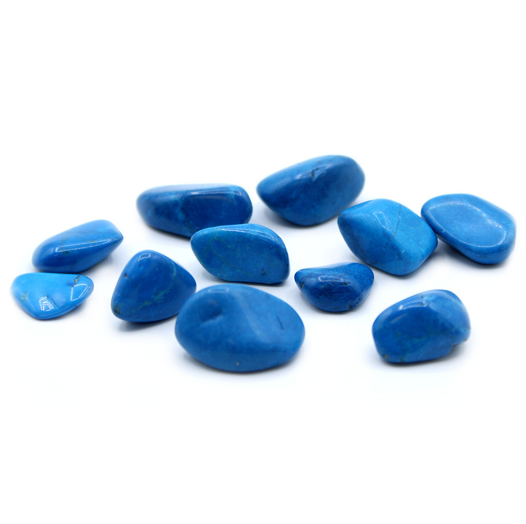 Large Tumble Stones - Blue Howlite (24x) Ancient Wisdom Ancient Wisdom