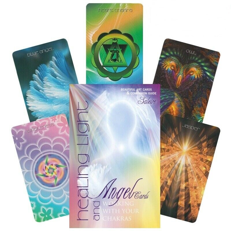 Healing Light and Angel Cards Tarot Cards Schiffer Publishing Schiffer Publishing