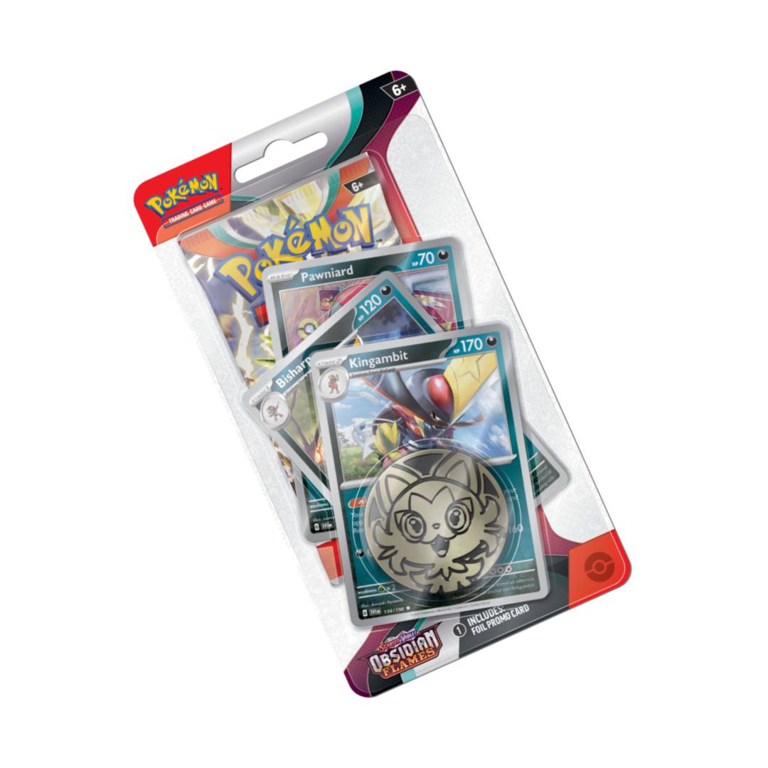 gambit pokemon cards Pokémon Scarlet &amp; Violet: Obsidian Flames Premium Blister Pack and Coin  (Kingambit) – CardsHouse