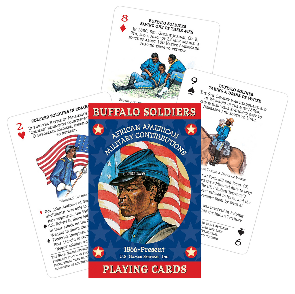Buffalo Soldiers Playing Cards Game Us Games Systems US Games Systems