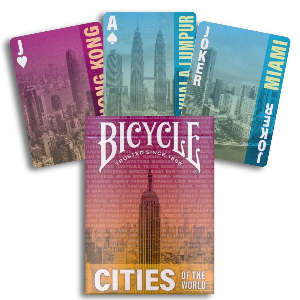 Cities of the World Playing Cards Deck Bicycle Bicycle